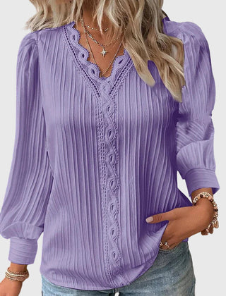 Dame Enkel Bluse uden Lukning
