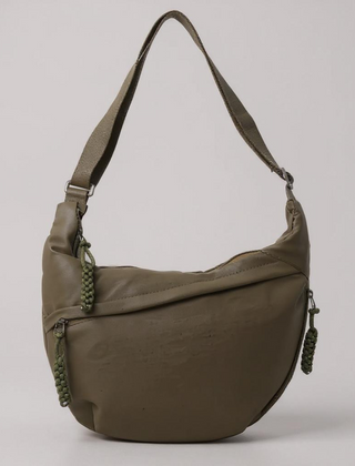 Skuldertaske i Nylon med Tre Rum