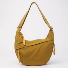 Skuldertaske i Nylon med Tre Rum