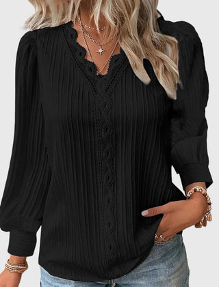 Dame Enkel Bluse uden Lukning