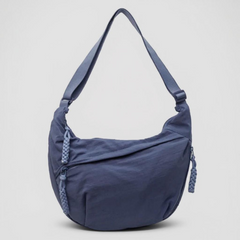 Skuldertaske i Nylon med Tre Rum