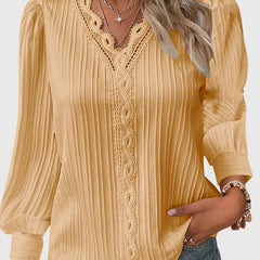 Dame Enkel Bluse uden Lukning