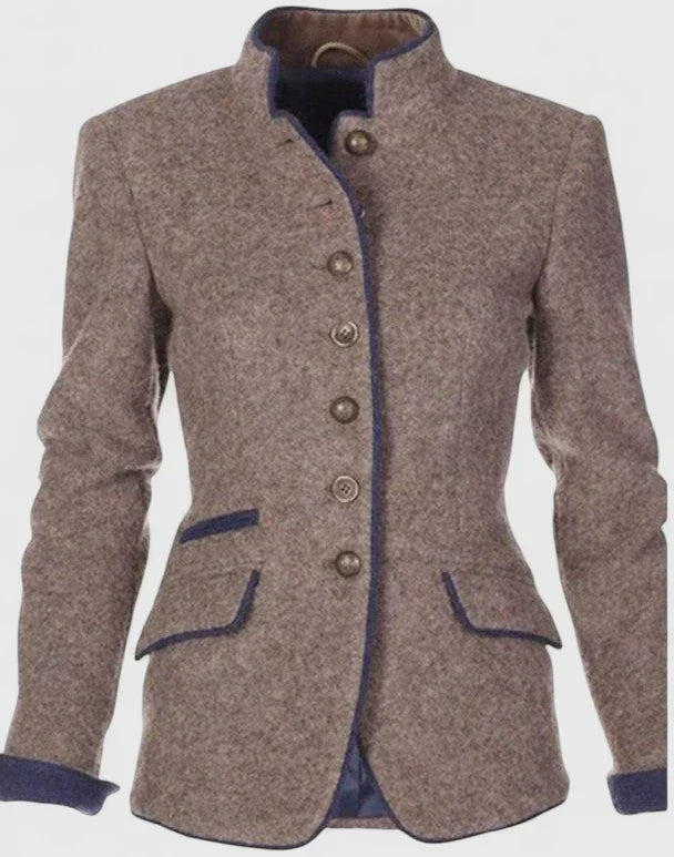 Dame Elegant Cardigan med Knapper