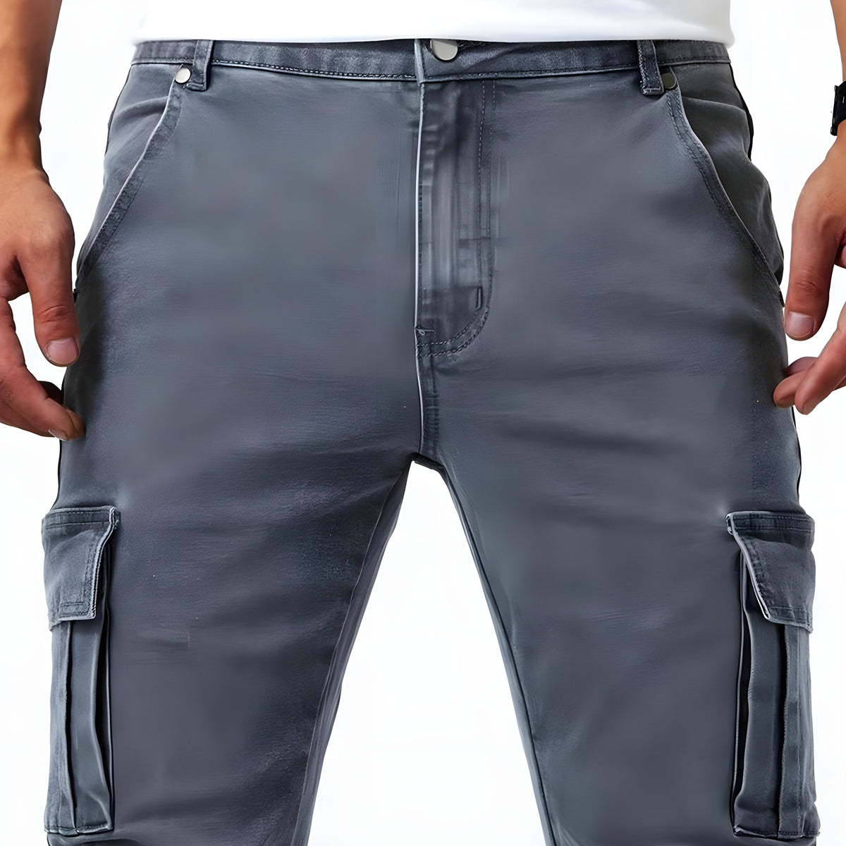Slim Fit Cargobukser til Herre