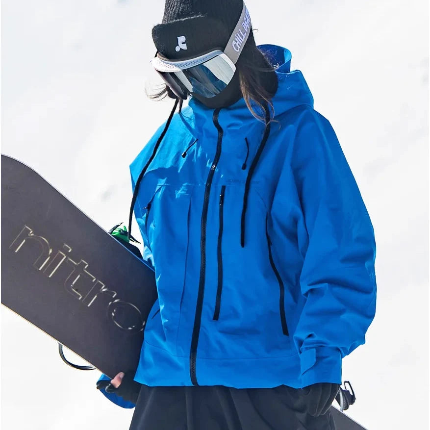 Dame Vandtæt Vatteret Skijakke