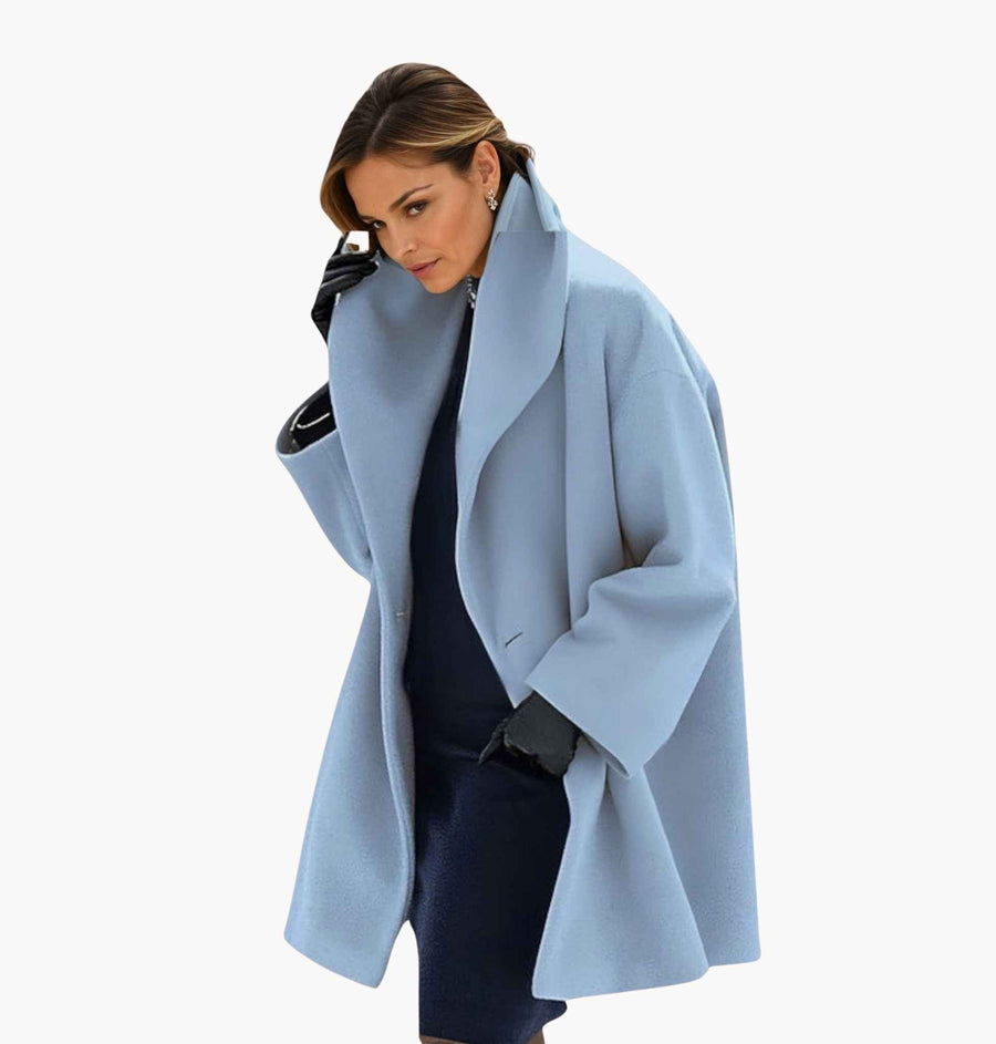 Dame Oversized Frakke til Vinteren