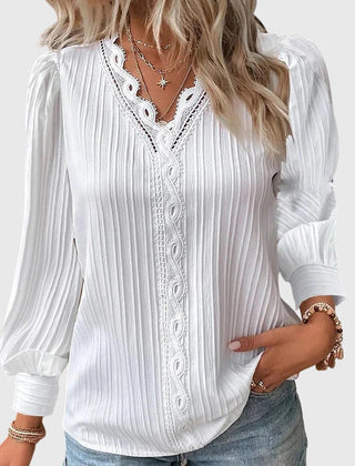 Dame Enkel Bluse uden Lukning
