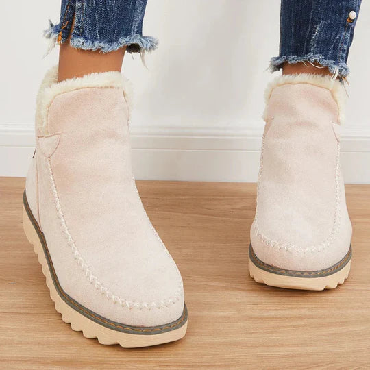 Dame Slip-On Vinterstøvler med Kunstpels