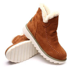 Dame Slip-On Støvletter med Plateau