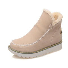 Dame Slip-On Støvletter med Plateau