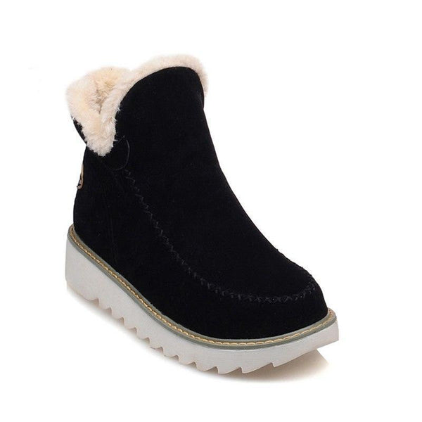 Dame Slip-On Støvletter med Plateau