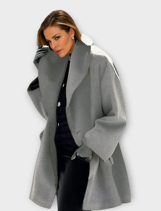 Dame Oversized Frakke til Vinteren