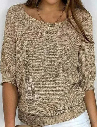 Dame Elegant Striktrøje